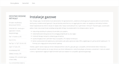 Desktop Screenshot of instalacje-gazowe.info