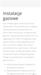 Mobile Screenshot of instalacje-gazowe.info